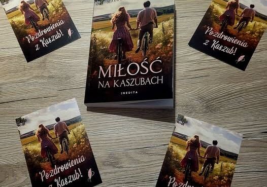 Grafika 1: Książka pisarki Małgorzaty Kasprzyk "Miłość na Kaszubach" już w bibliotece!