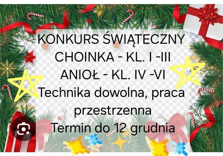 Grafika 1: Konkurs świąteczny