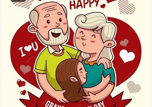 Grafika 1: Życzenia z okazji dnia babci i dziadka