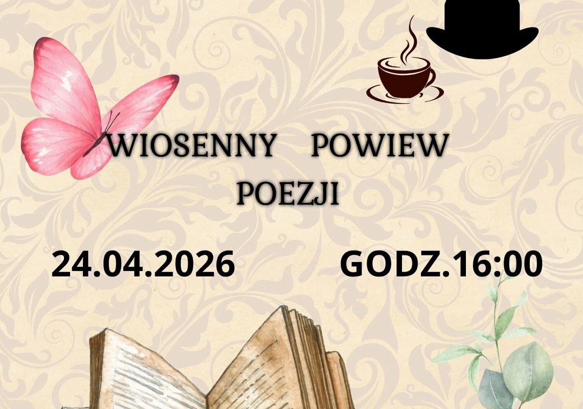 Grafika 1: Wiosenny powiew poezji