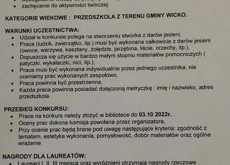 Grafika 2: Konkurs jesienny "Cudaki, potworki i inne jesienne stworki"
