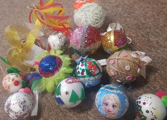 Grafika 5: Konkurs "Najładniejsza bombka choinkowa"