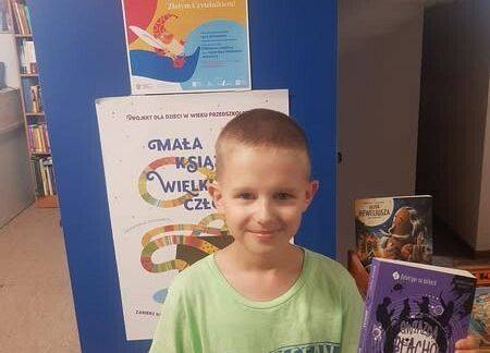 Grafika 2: "BIBLIOTEKA GO - BŁĘKITNY SZLAK"