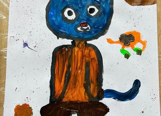 Grafika 5: Międzypokoleniowe czytanie na polanie/ Plastyczne zabawy z książką