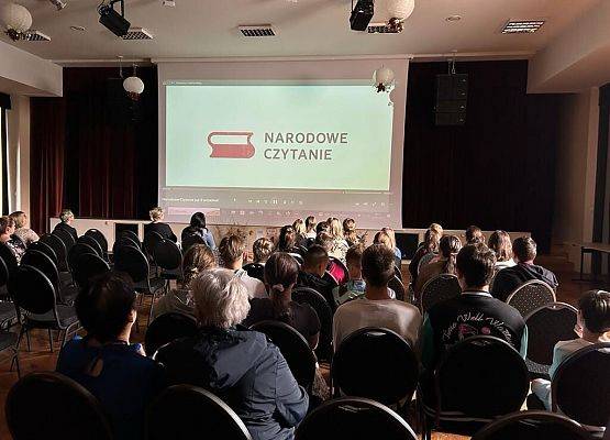 Grafika 1: Narodowe Czytanie - 07.09.2023r.