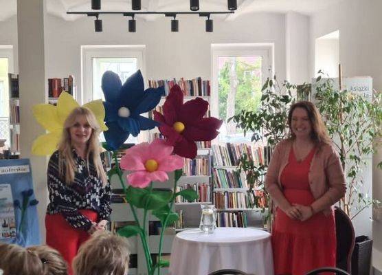 Grafika 1: Spotkanie autorskie z Darią Kaszubowską - 11.04.2024r.