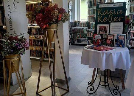Grafika 1: Spotkanie autorskie z pisarką Kasią Keller