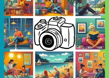 Grafika 1: Konkurs fotograficzny "Pokaż co, gdzie i jak czytasz"