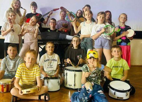 Grafika 1: Zajęcia wakacyjne - muzyczna środa