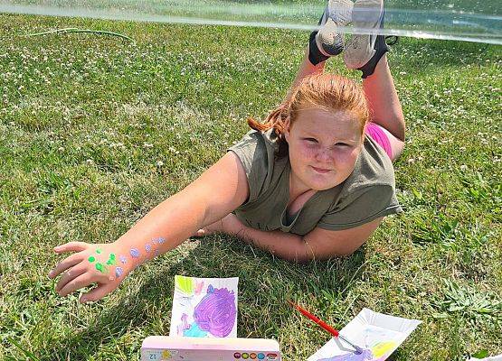 Grafika 17: Zajęcia wakacyjne - dzień czwarty