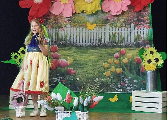 Grafika 12: Konkurs recytatorski "Wiosna, wiosna ach to Ty"