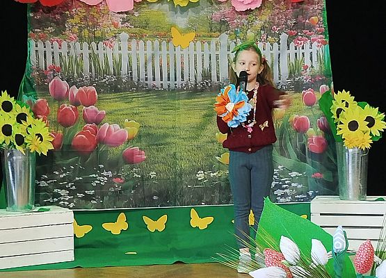 Grafika 18: Konkurs recytatorski "Wiosna, wiosna ach to Ty"