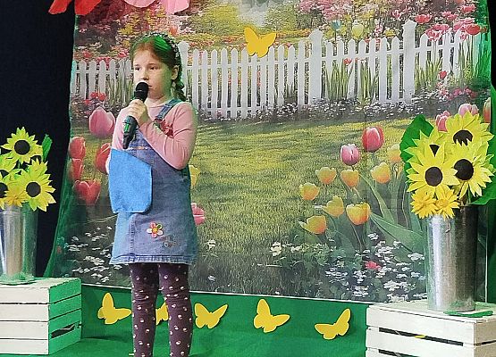 Grafika 24: Konkurs recytatorski "Wiosna, wiosna ach to Ty"
