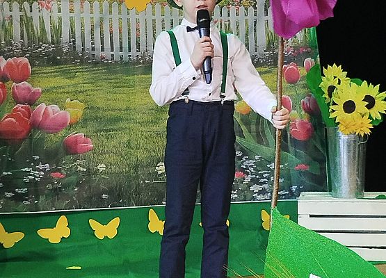 Grafika 26: Konkurs recytatorski "Wiosna, wiosna ach to Ty"