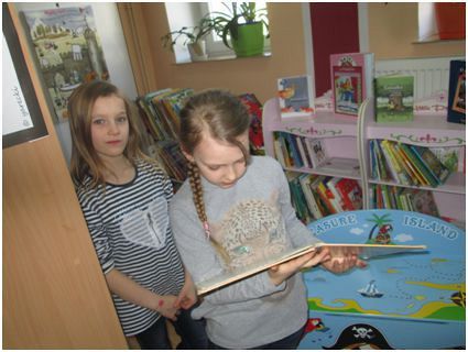 Grafika #2: Ferie zimowe w bibliotece