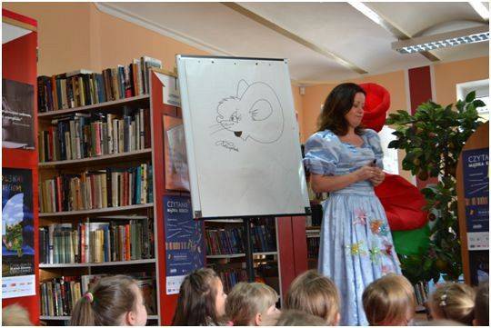 Grafika #1: Spotkanie literacko-muzyczne "Śpiewająca Biblioteka"